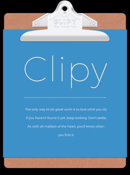 Clipy Clipboard Manager