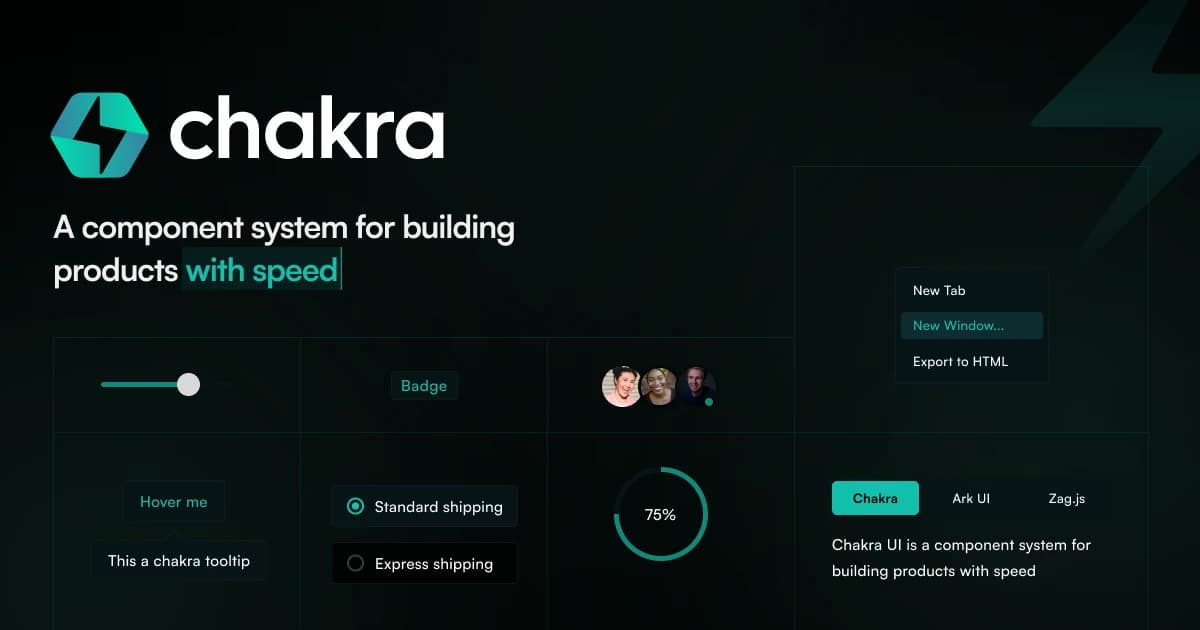 Chakra UI React Components