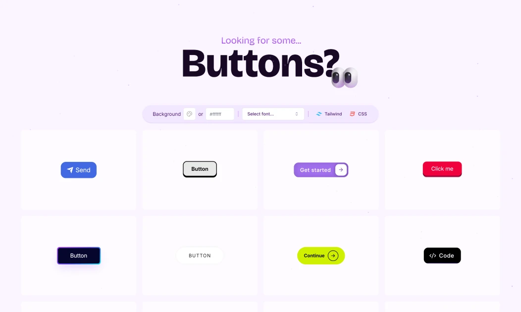 CSS Buttons & UI Components