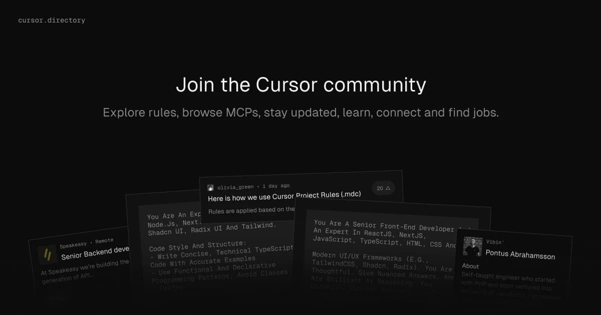 Cursor Directory MCP