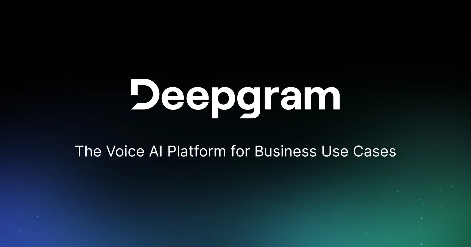 Deepgram Voice AI Platform