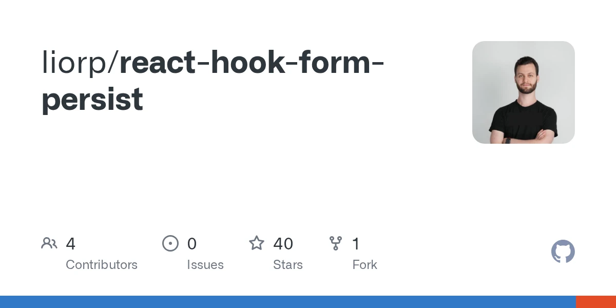 React Hook Form Persist