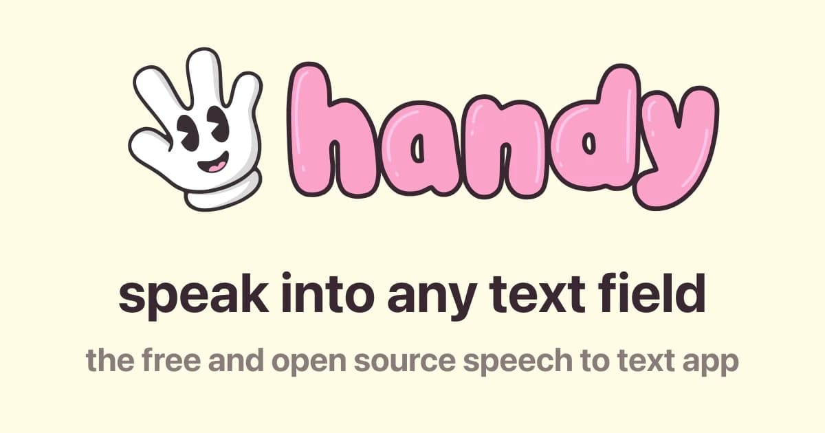 Handy Speech-to-Text
