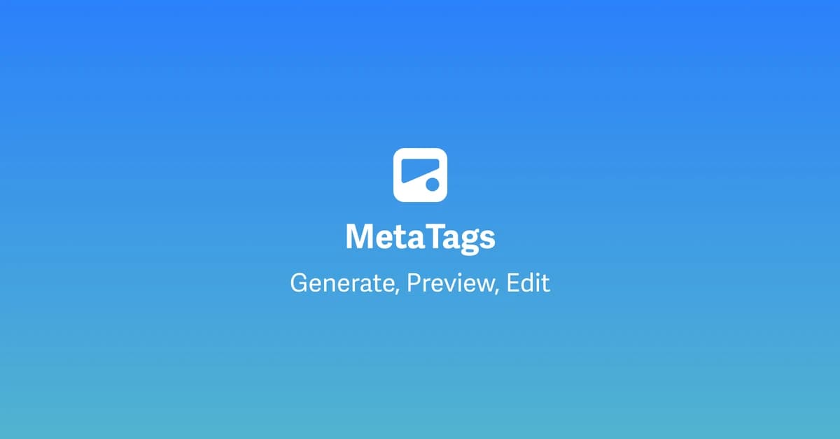 Meta Tags Preview Tool