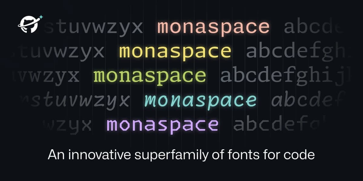 Monaspace Fonts
