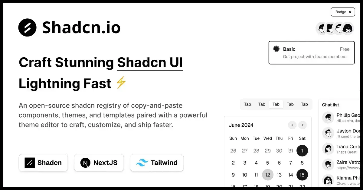 Shadcn/UI Component Registry