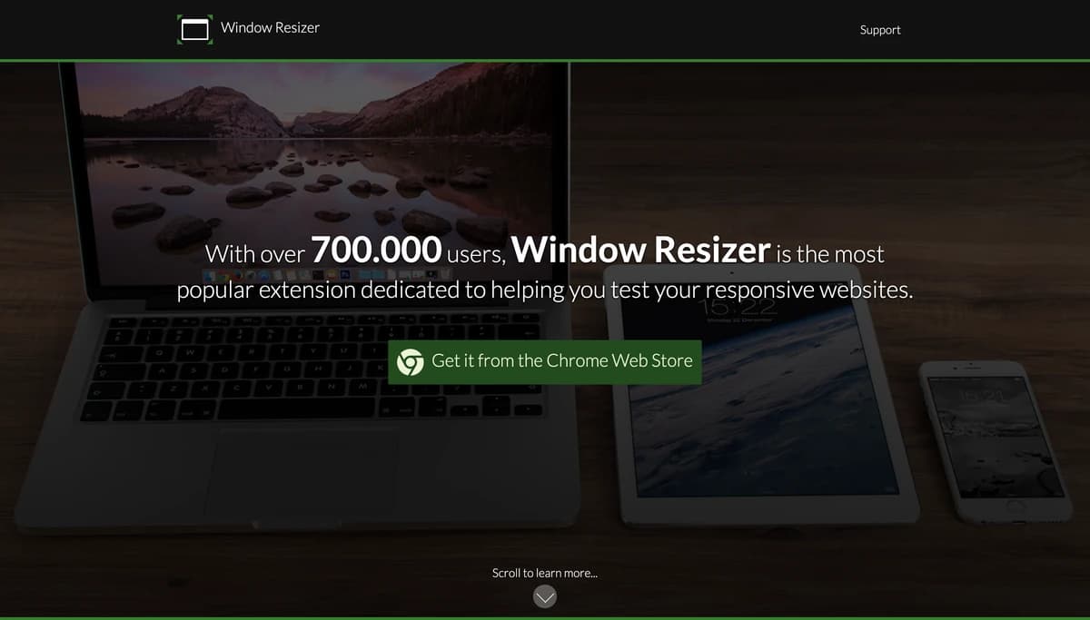 Window Resizer Extension